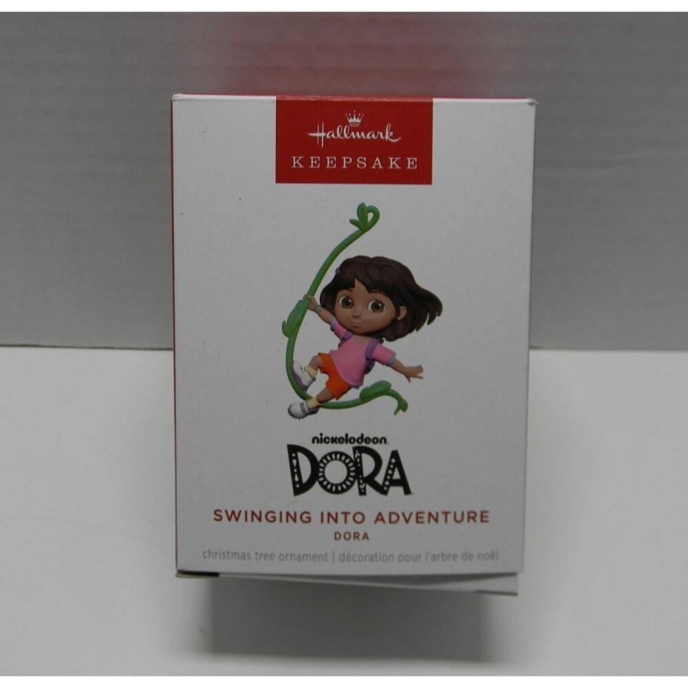 Hallmark Dora the Explorer Swinging / Adventure Keepsake Christmas Ornament NIP